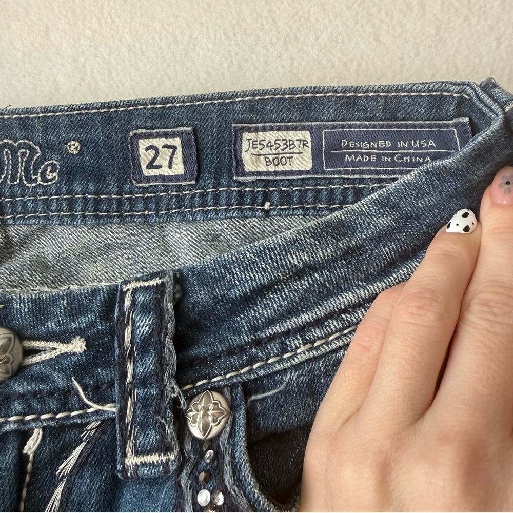 Miss Me Bootcut Denim Jeans 27 - Picture 5 of 11